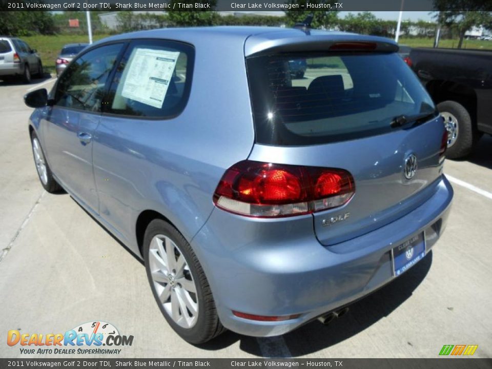 Shark Blue Metallic 2011 Volkswagen Golf 2 Door TDI Photo #5