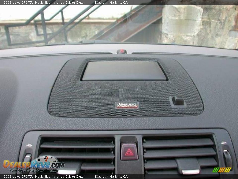 2008 Volvo C70 T5 Magic Blue Metallic / Calcite Cream Photo #25