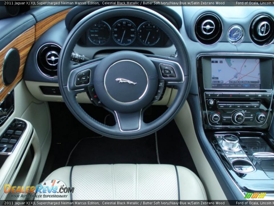 Controls of 2011 Jaguar XJ XJL Supercharged Neiman Marcus Edition Photo #21
