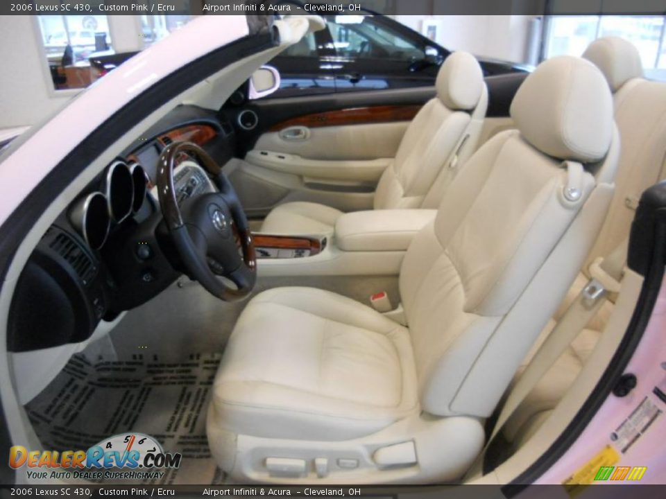 Ecru Interior - 2006 Lexus SC 430 Photo #15