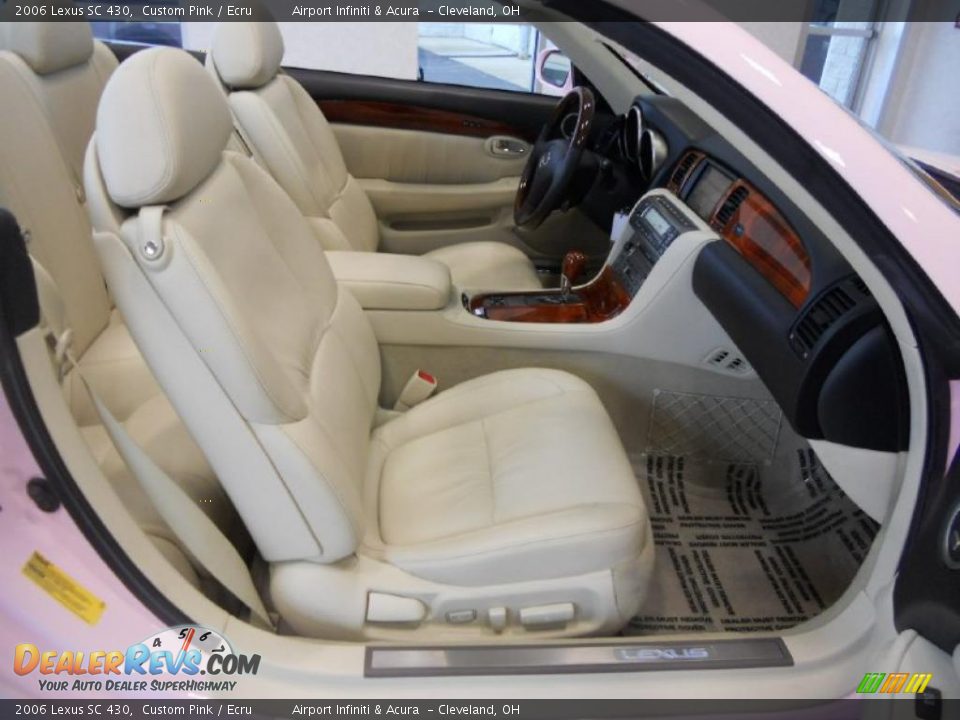 Ecru Interior - 2006 Lexus SC 430 Photo #18