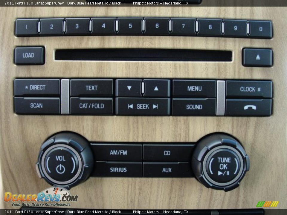 Controls of 2011 Ford F150 Lariat SuperCrew Photo #29