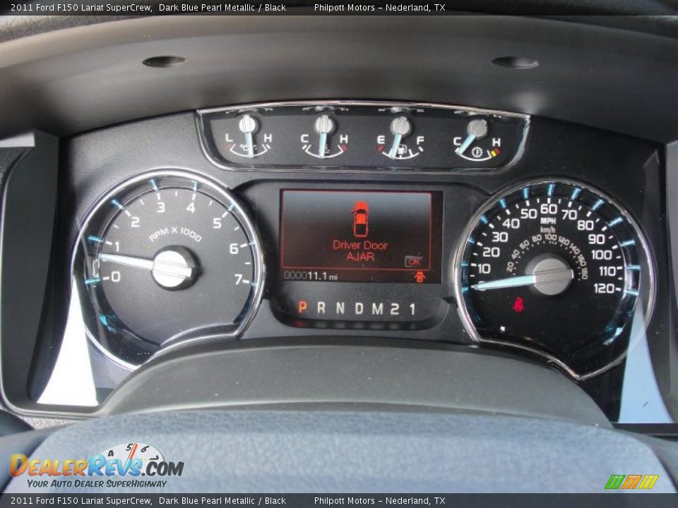 2011 Ford F150 Lariat SuperCrew Gauges Photo #34