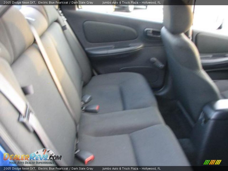 2005 Dodge Neon SXT Electric Blue Pearlcoat / Dark Slate Gray Photo #20