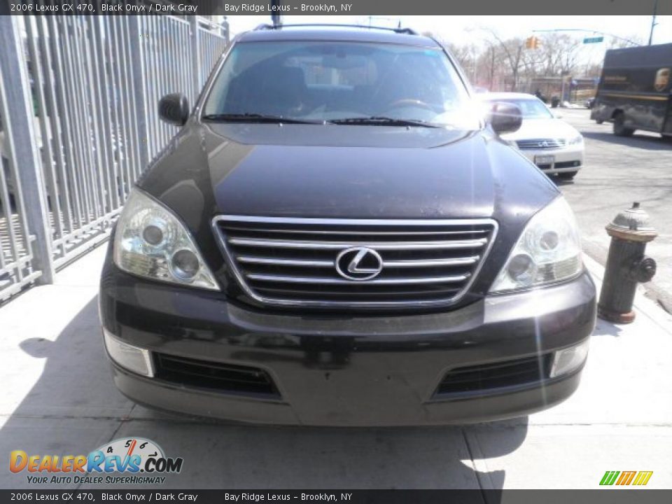 2006 Lexus GX 470 Black Onyx / Dark Gray Photo #3