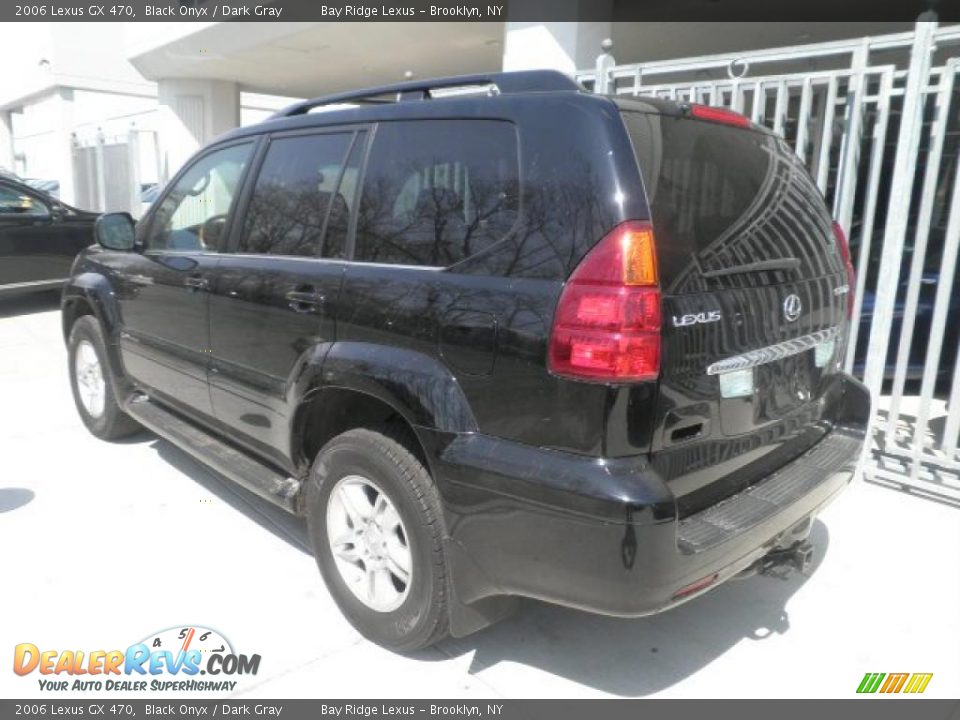 2006 Lexus GX 470 Black Onyx / Dark Gray Photo #5