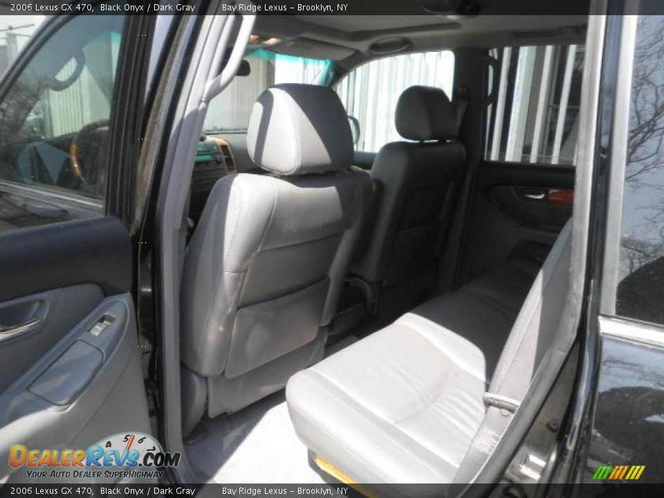 2006 Lexus GX 470 Black Onyx / Dark Gray Photo #8