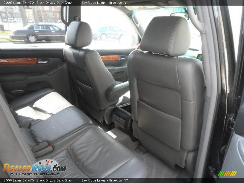 2006 Lexus GX 470 Black Onyx / Dark Gray Photo #9