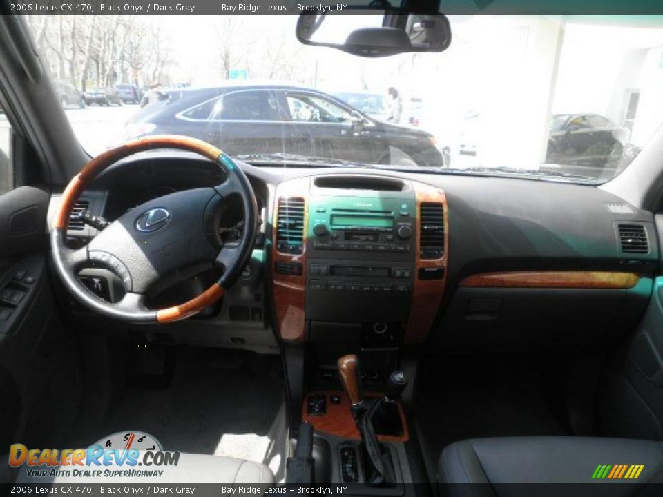2006 Lexus GX 470 Black Onyx / Dark Gray Photo #11