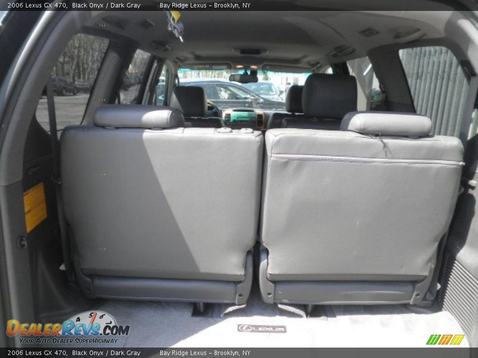 2006 Lexus GX 470 Black Onyx / Dark Gray Photo #12