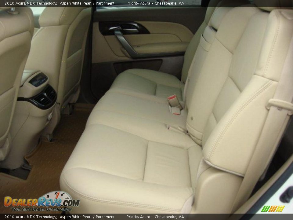 Parchment Interior - 2010 Acura MDX Technology Photo #10