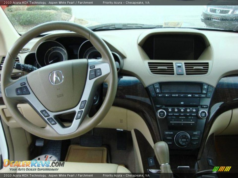 Dashboard of 2010 Acura MDX Technology Photo #12