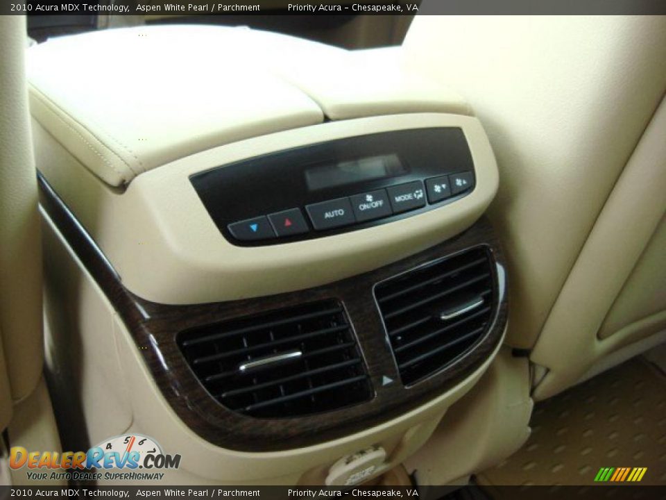 2010 Acura MDX Technology Aspen White Pearl / Parchment Photo #13