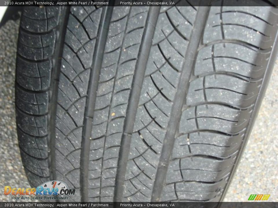 2010 Acura MDX Technology Aspen White Pearl / Parchment Photo #22