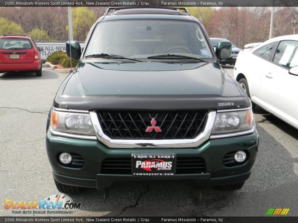 2000 Mitsubishi Montero Sport Limited 4x4 New Zealand Green Metallic / Gray Photo #3