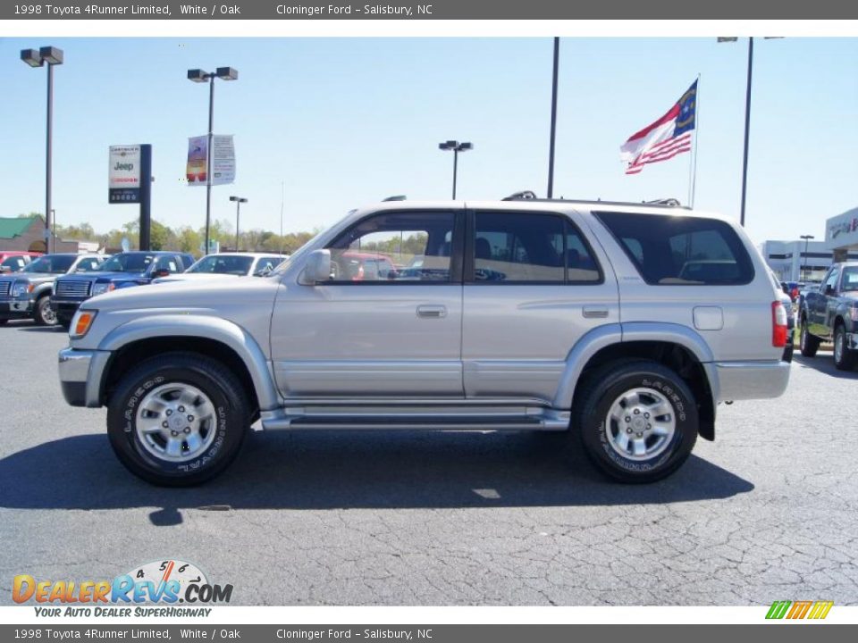 White 1998 Toyota 4Runner Limited Photo #5