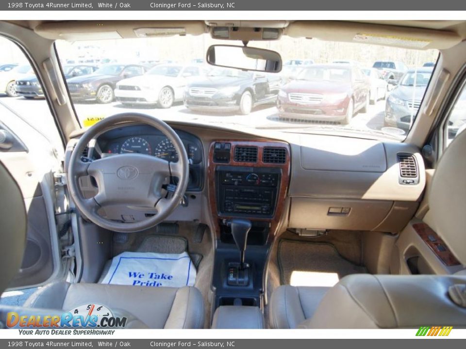 Dashboard of 1998 Toyota 4Runner Limited Photo #22