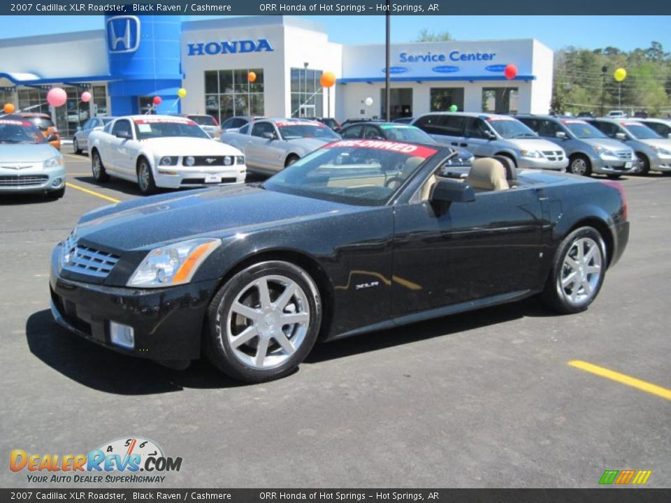 2007 Cadillac XLR Roadster Black Raven / Cashmere Photo #1