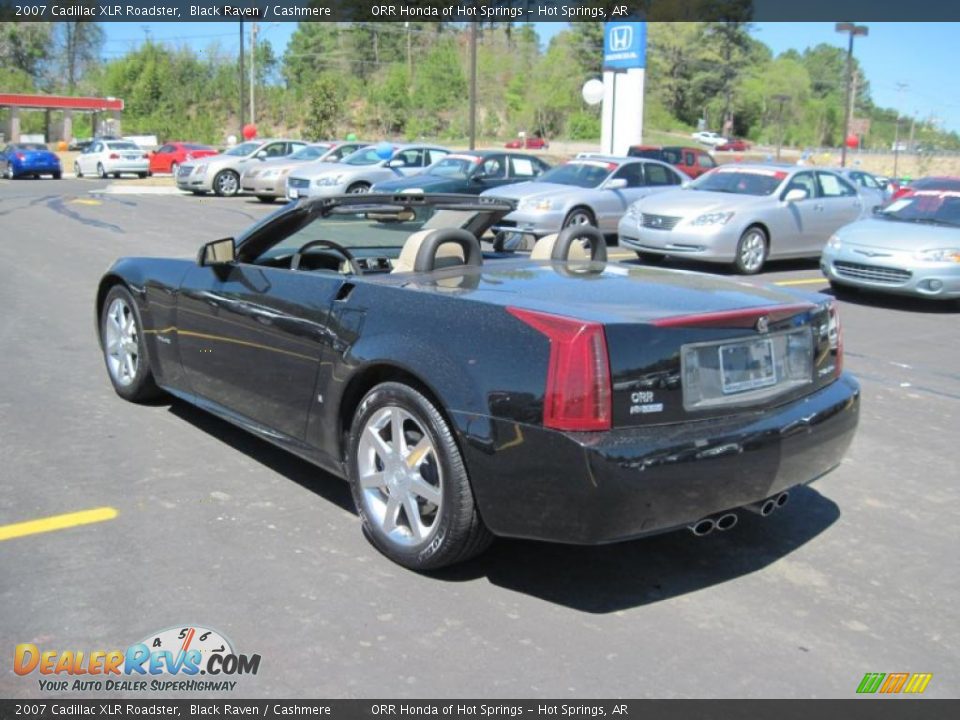 2007 Cadillac XLR Roadster Black Raven / Cashmere Photo #3