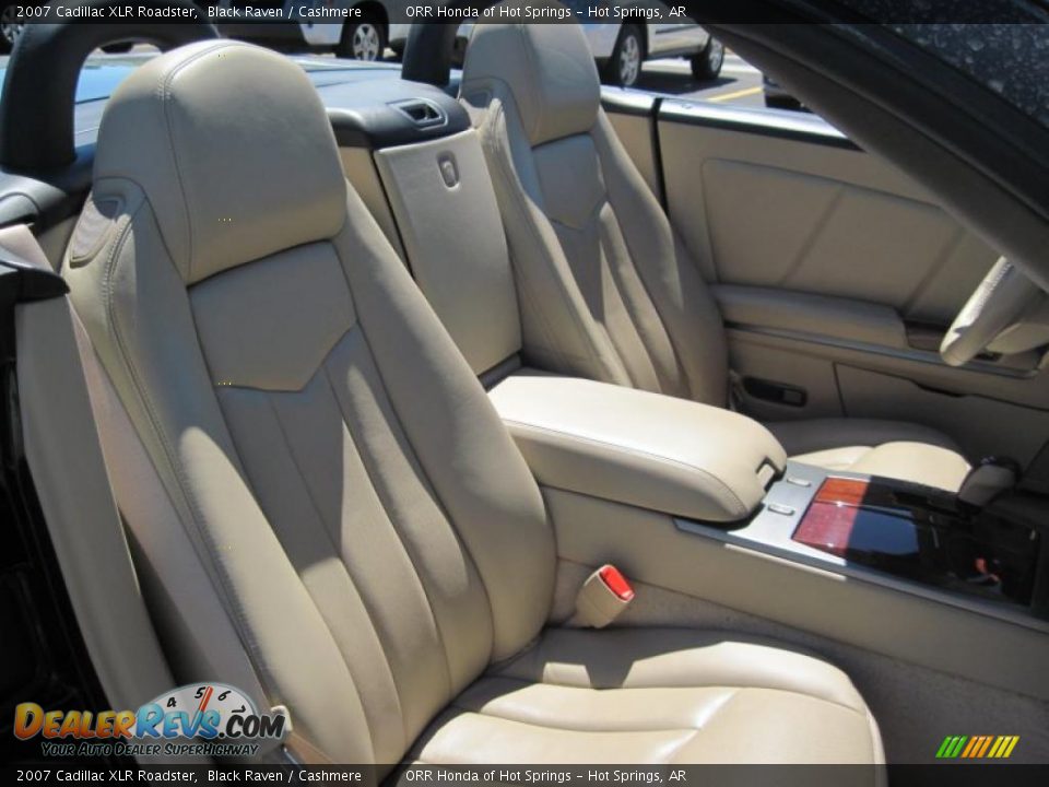 2007 Cadillac XLR Roadster Black Raven / Cashmere Photo #17
