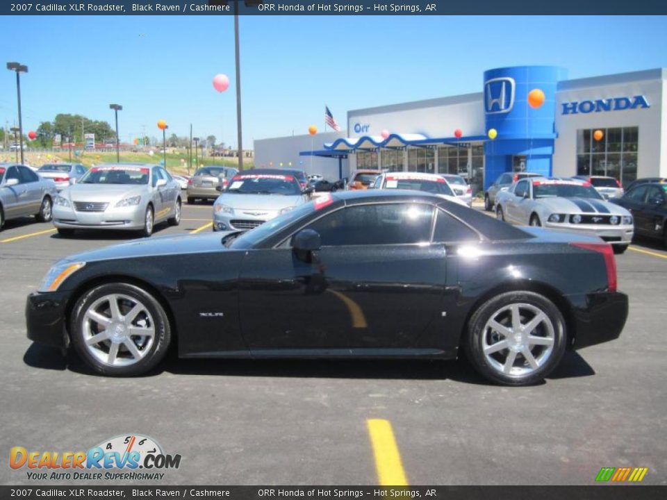 2007 Cadillac XLR Roadster Black Raven / Cashmere Photo #20