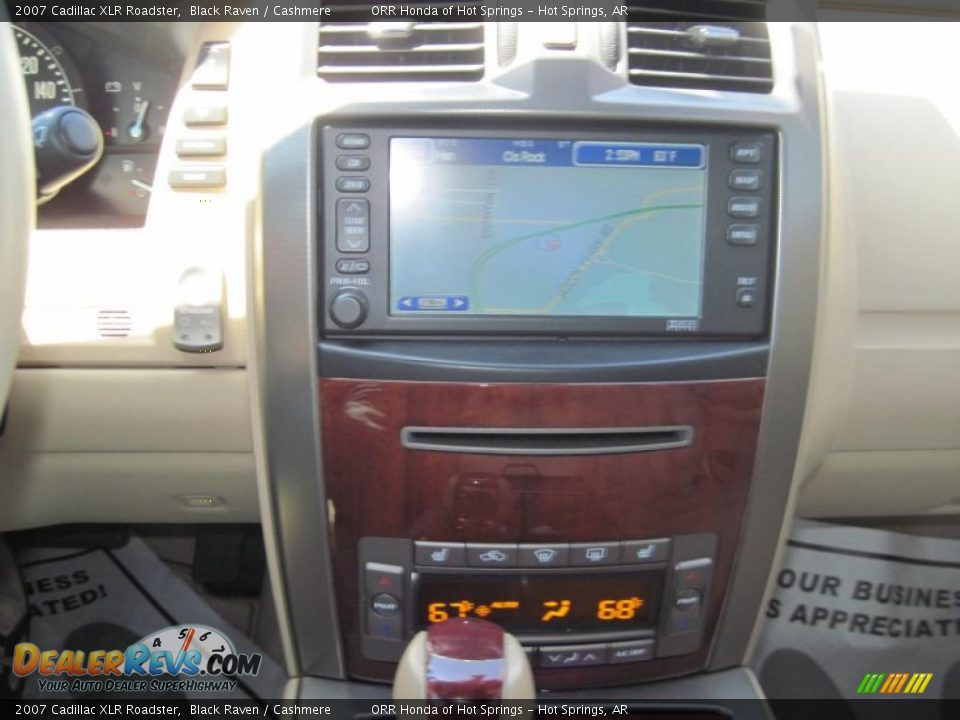 2007 Cadillac XLR Roadster Black Raven / Cashmere Photo #26