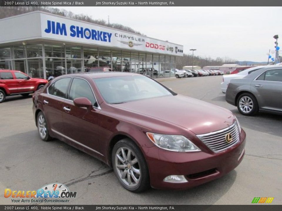 2007 Lexus LS 460 Noble Spinel Mica / Black Photo #1