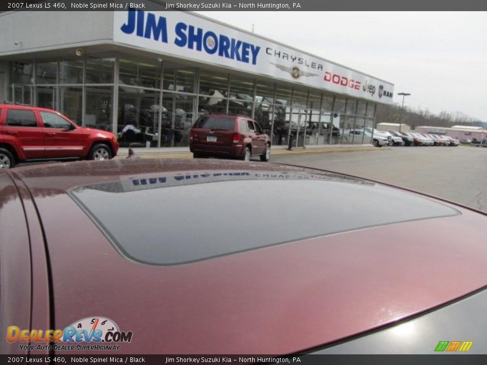 2007 Lexus LS 460 Noble Spinel Mica / Black Photo #3