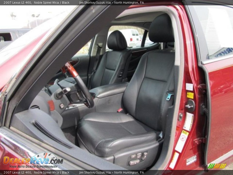 Black Interior - 2007 Lexus LS 460 Photo #9