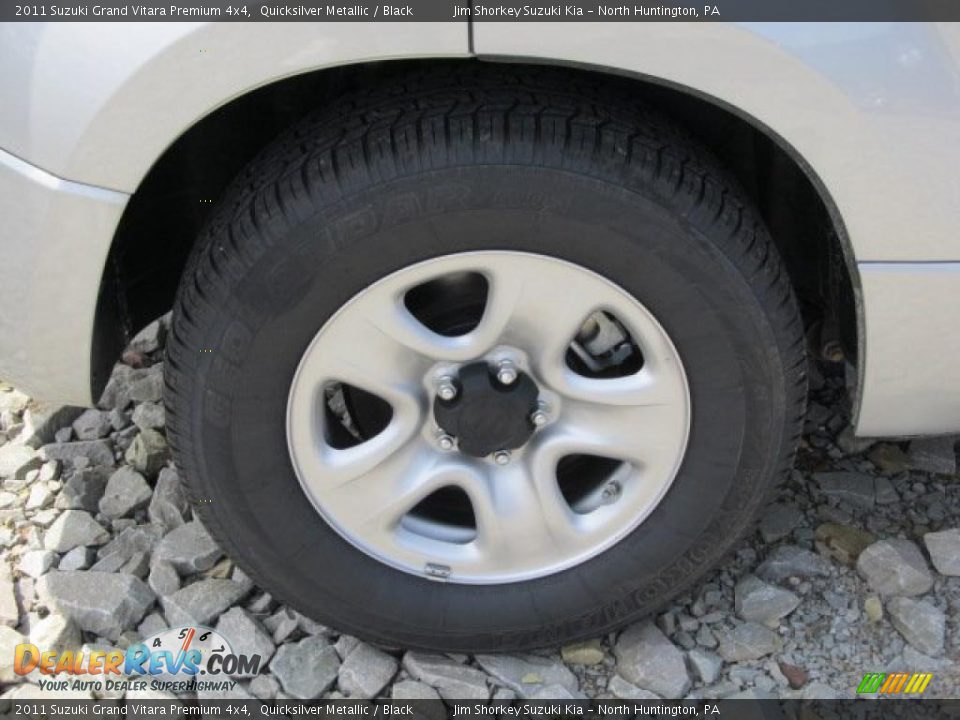 2011 Suzuki Grand Vitara Premium 4x4 Quicksilver Metallic / Black Photo #3