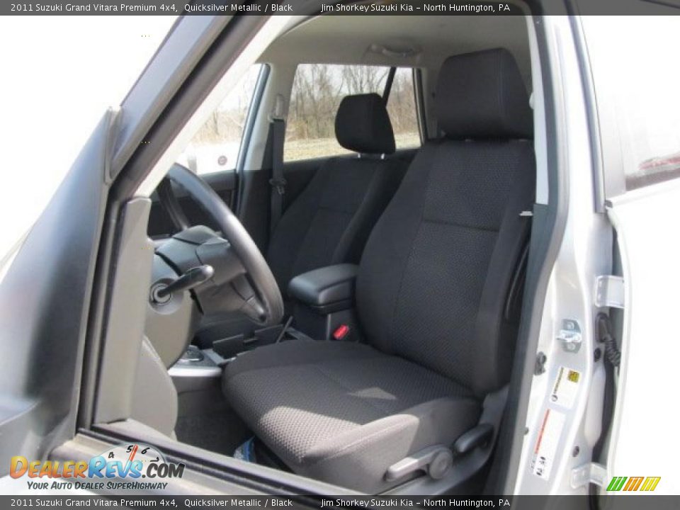 2011 Suzuki Grand Vitara Premium 4x4 Quicksilver Metallic / Black Photo #9