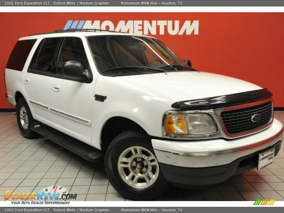 2002 Ford Expedition XLT Oxford White / Medium Graphite Photo #1