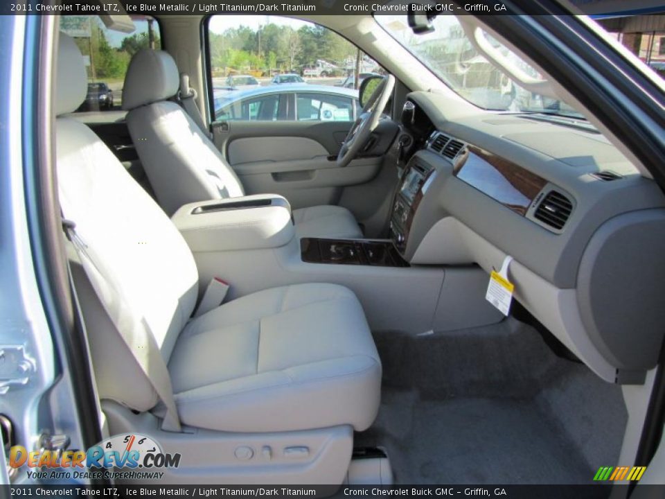 Light Titanium Dark Titanium Interior 2011 Chevrolet Tahoe