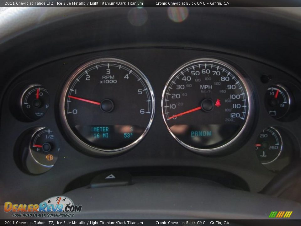 2011 Chevrolet Tahoe LTZ Gauges Photo #17
