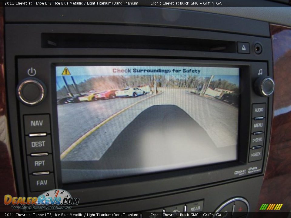 2011 Chevrolet Tahoe LTZ Ice Blue Metallic / Light Titanium/Dark Titanium Photo #19