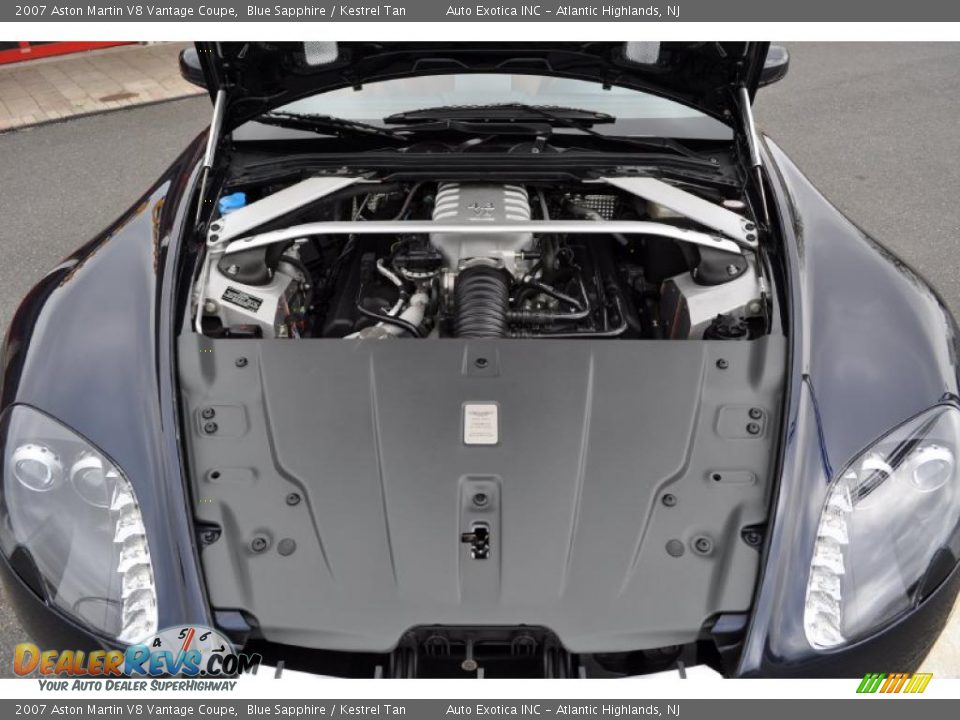 2007 Aston Martin V8 Vantage Coupe 4.3 Liter DOHC 32V VVT V8 Engine Photo #8