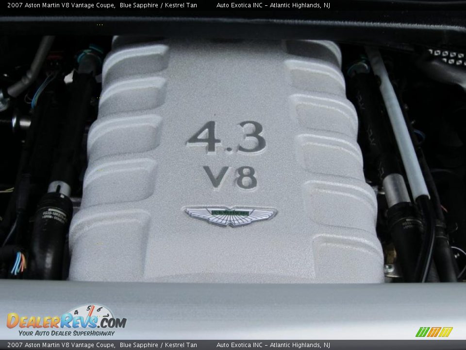 2007 Aston Martin V8 Vantage Coupe 4.3 Liter DOHC 32V VVT V8 Engine Photo #31