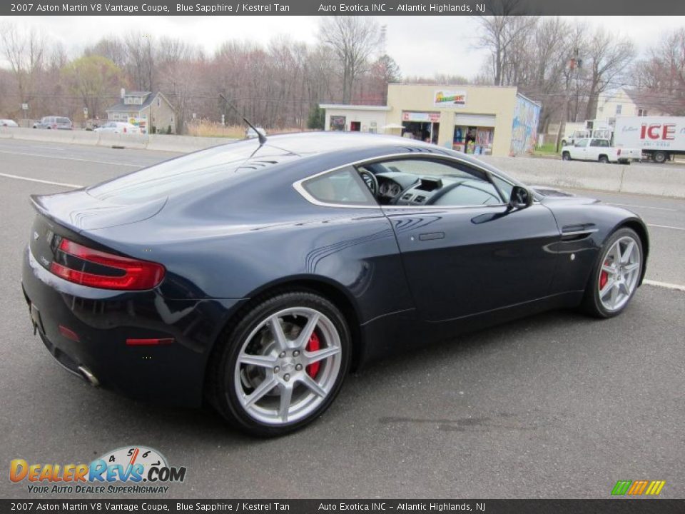 Blue Sapphire 2007 Aston Martin V8 Vantage Coupe Photo #36