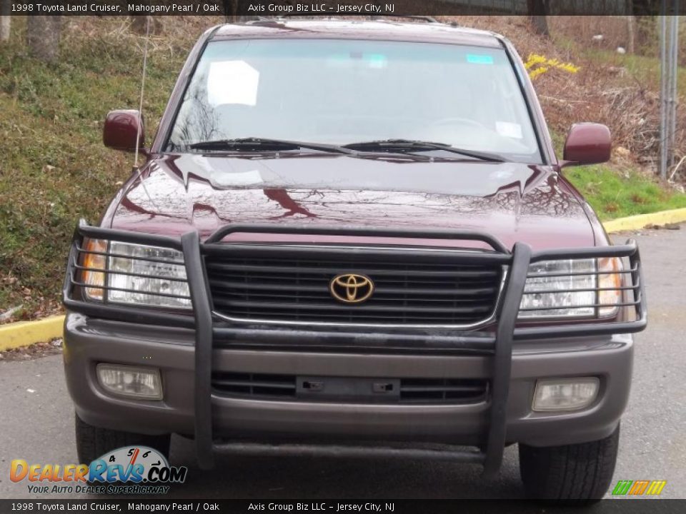 1998 Toyota Land Cruiser Mahogany Pearl / Oak Photo #5