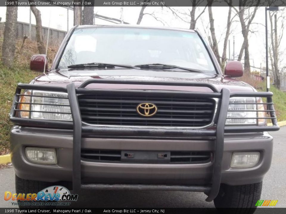 1998 Toyota Land Cruiser Mahogany Pearl / Oak Photo #6