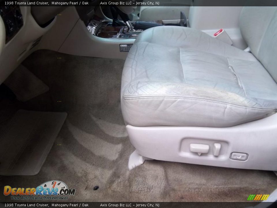 1998 Toyota Land Cruiser Mahogany Pearl / Oak Photo #17