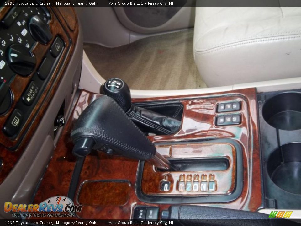 1998 Toyota Land Cruiser Mahogany Pearl / Oak Photo #20