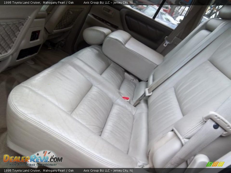 1998 Toyota Land Cruiser Mahogany Pearl / Oak Photo #25