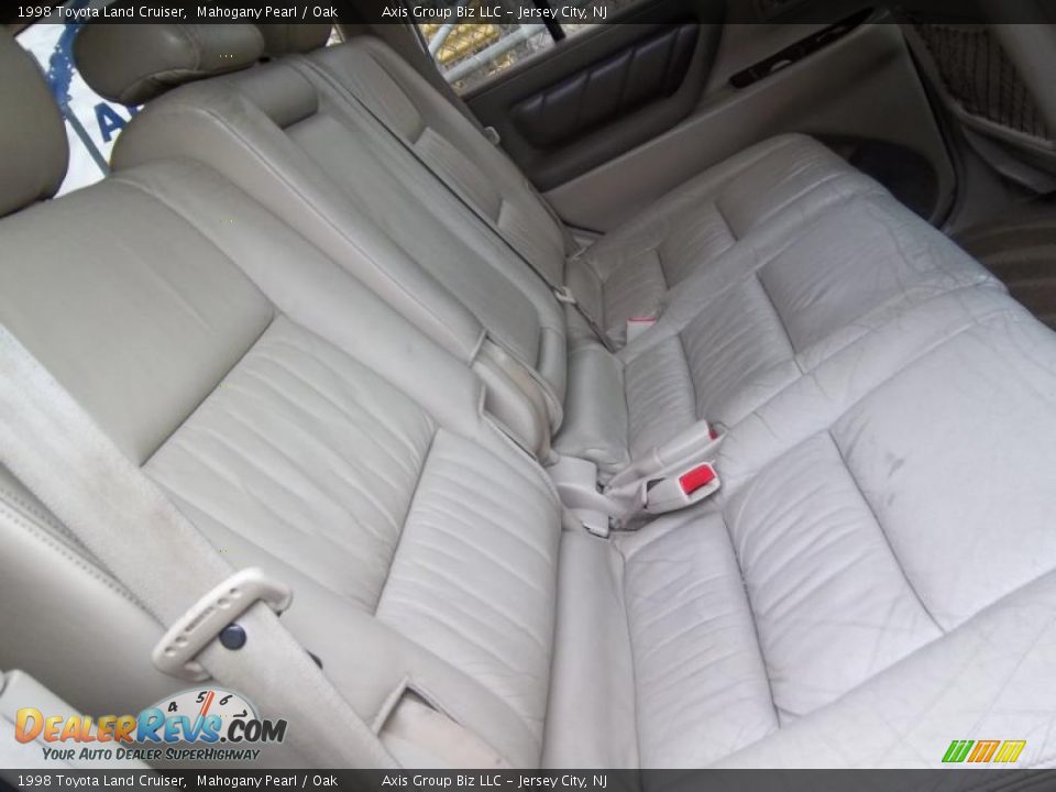 1998 Toyota Land Cruiser Mahogany Pearl / Oak Photo #26