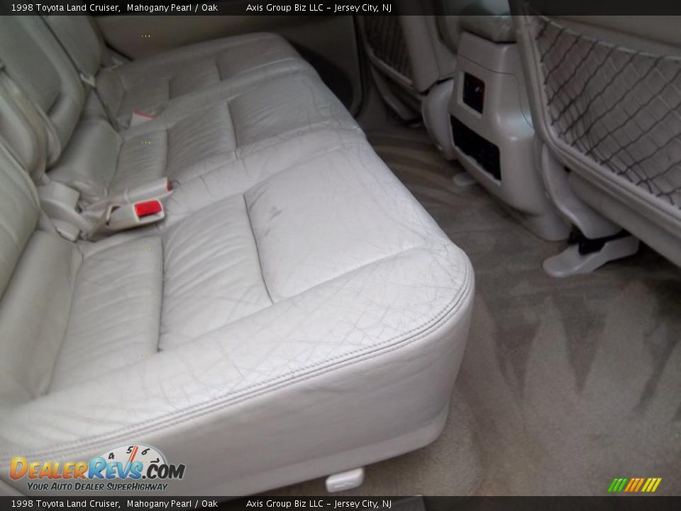 1998 Toyota Land Cruiser Mahogany Pearl / Oak Photo #27