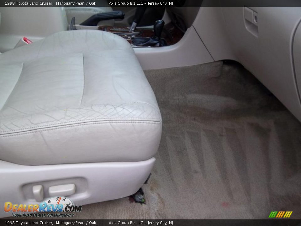 1998 Toyota Land Cruiser Mahogany Pearl / Oak Photo #29