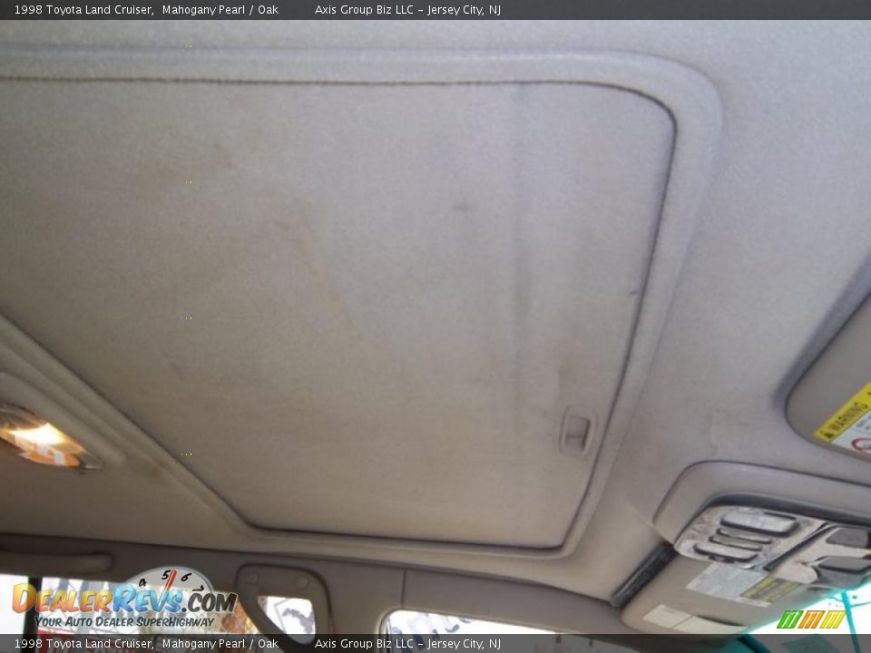 1998 Toyota Land Cruiser Mahogany Pearl / Oak Photo #31