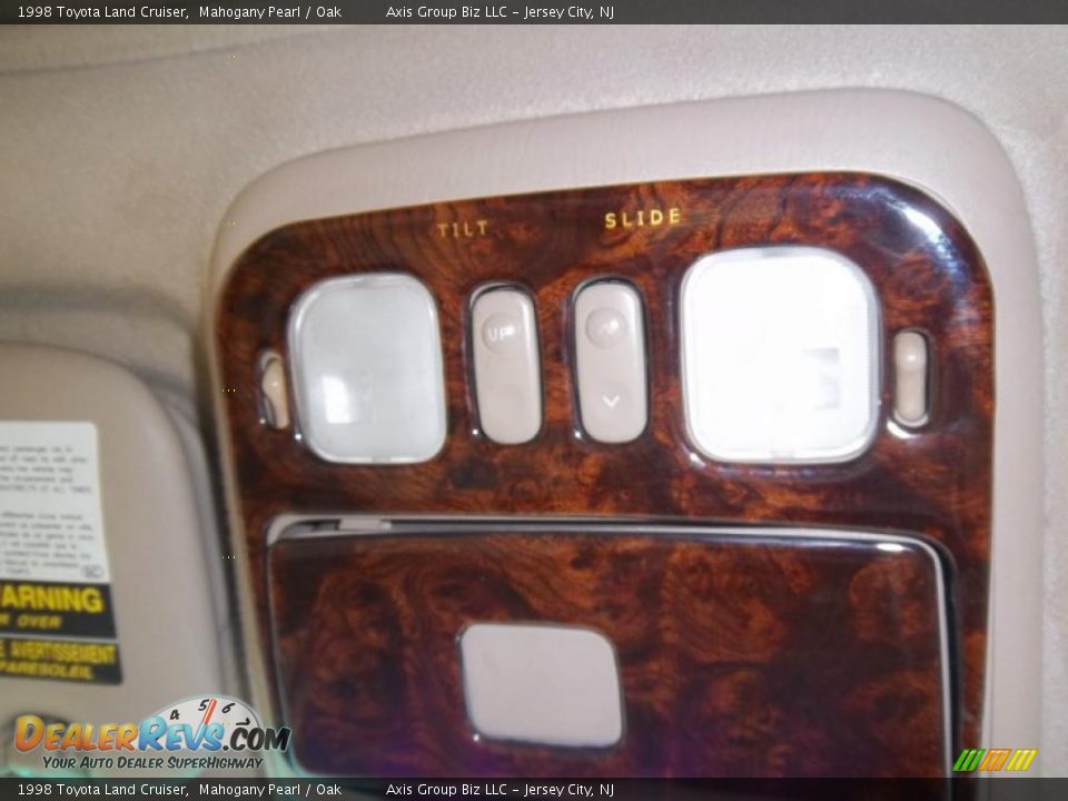 1998 Toyota Land Cruiser Mahogany Pearl / Oak Photo #32
