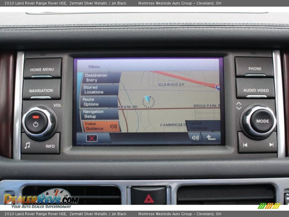 Navigation of 2010 Land Rover Range Rover HSE Photo #10