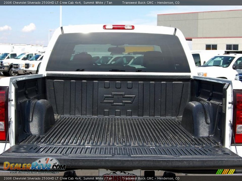 2006 Chevrolet Silverado 2500HD LT Crew Cab 4x4 Summit White / Tan Photo #3